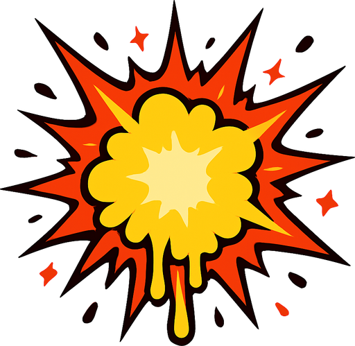 blast.
In-Game asset.  2d.  High contrast.  No shadows