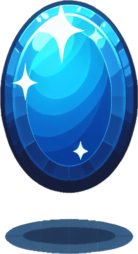 blue oval beam.
Single Game Texture.  In-Game asset.  2d.  Blank background.  High contrast.  No shadows