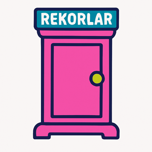 Use any Doraemon gadget and create a visual. Write "REKORLAR" on it..
In-Game asset.  2d.  High contrast.  No shadows