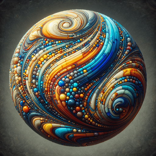 COLORED GLASS MARBLE.
Single Game Texture. In-Game asset. 2d. Blank background. High contrast. No shadows.