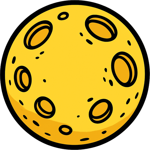 moon.
In-Game asset.  2d.  High contrast.  No shadows