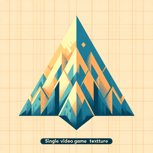 Triangle
=
Single Game Texture. In-Game asset. 2d. Blank background. High contrast. No shadows.