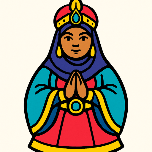 Kapalı saçlı orta ağırlıkta bir kız bir sultan çok güzel.
In-Game asset.  2d.  High contrast.  No shadows