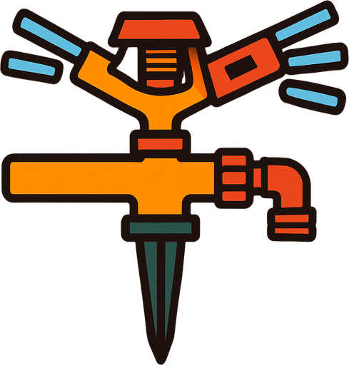 Aspersor.
In-Game asset.  2d.  High contrast.  No shadows