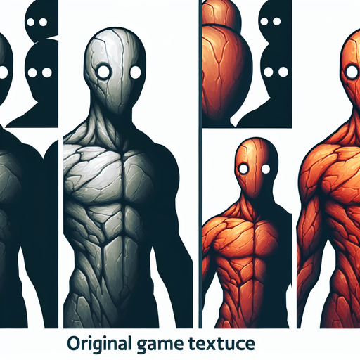 Person.
Single Game Texture. In-Game asset. 2d. Blank background. High contrast. No shadows.