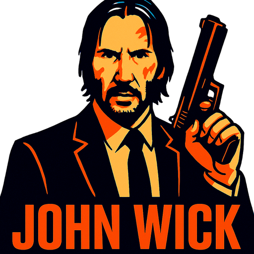 do john wick.
In-Game asset.  2d.  High contrast.  No shadows