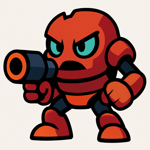 shooter enemy.
In-Game asset.  2d.  High contrast.  No shadows
