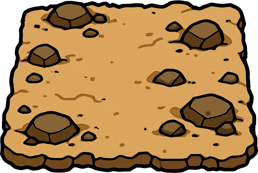 2d kum zemin.
In-Game asset.  2d.  High contrast.  No shadows