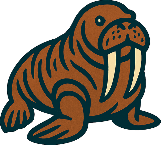 Warlus.
In-Game asset.  2d.  High contrast.  No shadows