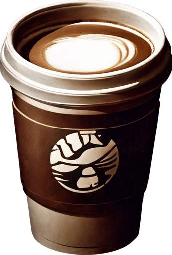 Have the coffee cup open at the top