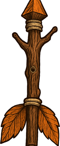 ok yere 90 derece olacak şekilde dik dursun