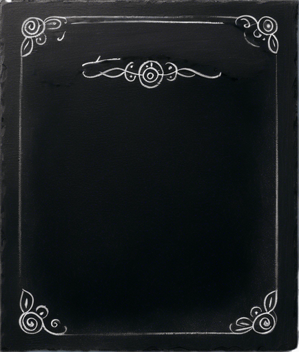 "NOVICE BLEND" handwritten in chalk