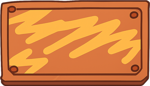 SUELO 2D DE METAL ESTILO CARTOON. No background. Transparent background. Blank background. No shadows. 2d. In-Game asset. flat