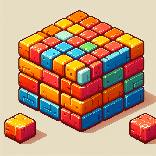 Big bricks.
Single Game Texture. In-Game asset. 2d. Blank background. High contrast. No shadows.