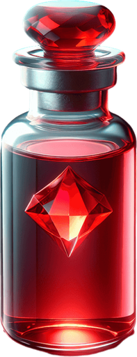 red potion
red potion, no background