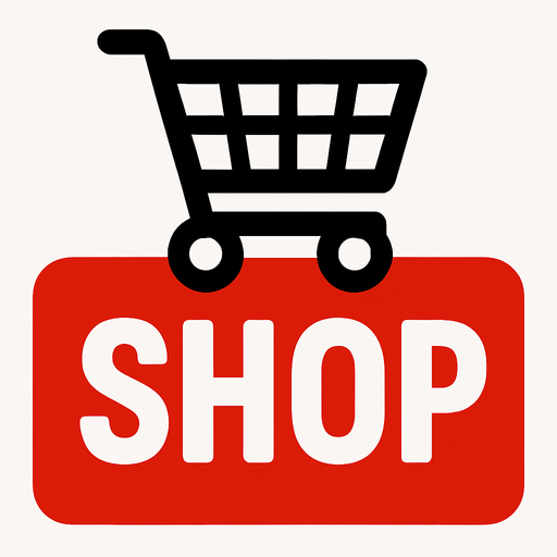 Shop button yap ama market sepeti şeklinde olsun.
In-Game asset.  2d.  High contrast.  No shadows