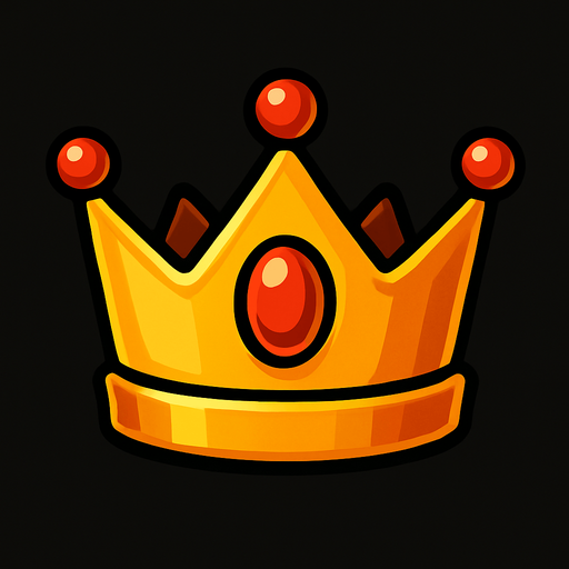crown.
In-Game asset.  2d.  High contrast.  No shadows