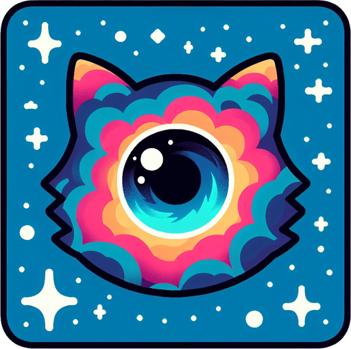 cat eye nebula, cartoon style.
Single Game Texture. In-Game asset. 2d. Blank background. High contrast. No shadows.