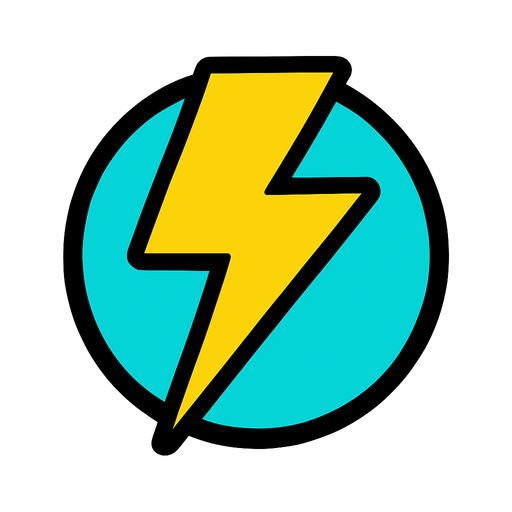 Power Up Simgesi.
In-Game asset.  2d.  High contrast.  No shadows