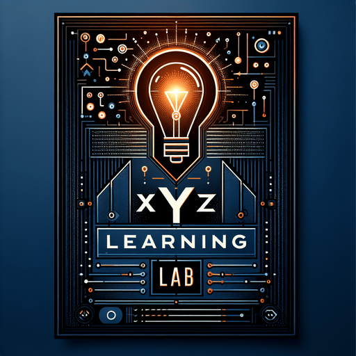 Background: A deep, dark blue gradient (or similar dark tone) to ensure the text and design elements pop out. This gives a modern, professional feel.
Main Title (XYZ Learning Lab): Use bold, sans-serif typography, similar to the logo you've provided. The "XYZ" should be prominent and large, with "Learning Lab" directly underneath, smaller but still clear.
Lightbulb Icon: Feature the glowing lightbulb icon as a central design element. This could either be centered below the text or subtly incorporated as a background element, with the glowing effect extending outward to add vibrancy and creativity.
Accent Design: Include thin, minimalistic lines or geometric shapes around the edges to enhance the professional and innovative feel. Perhaps some abstract lines mimicking circuit boards, representing learning or innovation.
Color Palette: Stick to the dark background with white, gray, and orange highlights like the glowing bulb for consistency..
Background: A deep, dark blue gradient (or similar dark tone) to ensure the text and design elements pop out. This gives a modern, professional feel.
Main Title (XYZ Learning Lab): Use bold, sans-serif typography, similar to the logo you've provided. The "XYZ" should be prominent and large, with "Learning Lab" directly underneath, smaller but still clear.
Lightbulb Icon: Feature the glowing lightbulb icon as a central design element. This could either be centered below the text or subtly incorporated as a background element, with the glowing effect extending outward to add vibrancy and creativity.
Accent Design: Include thin, minimalistic lines or geometric shapes around the edges to enhance the professional and innovative feel. Perhaps some abstract lines mimicking circuit boards, representing learning or innovation.
Color Palette: Stick to the dark background with white, gray, and orange highlights like the glowing bulb for consistency.