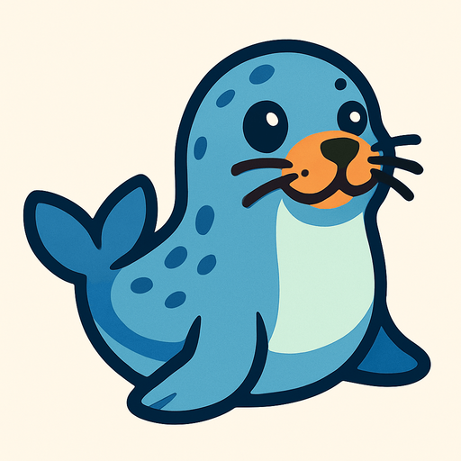Seal.
In-Game asset.  2d.  High contrast.  No shadows