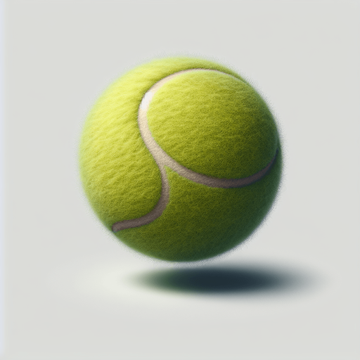 tennis ball.
Single Game Texture.  In-Game asset.  2d.  Blank background.  High contrast.  No shadows