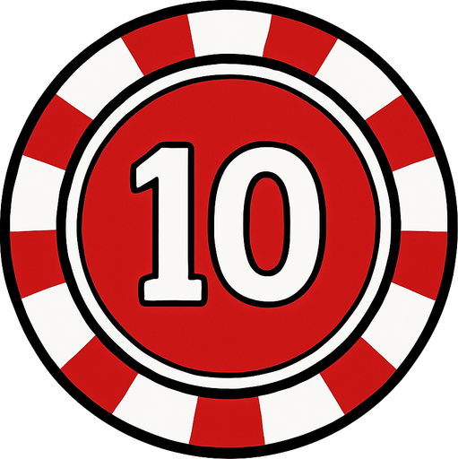 poker chip.
In-Game asset.  2d.  High contrast.  No shadows