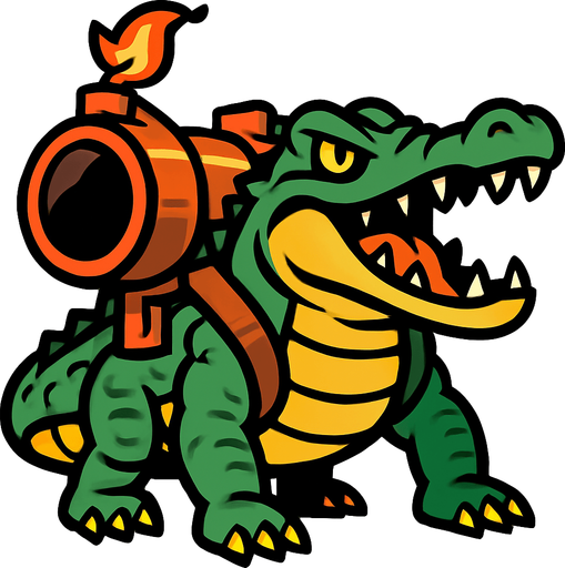 Bombardilo crocodilo.kasası yap.
In-Game asset.  2d.  High contrast.  No shadows