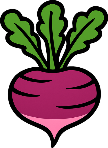 Navet.
In-Game asset.  2d.  High contrast.  No shadows