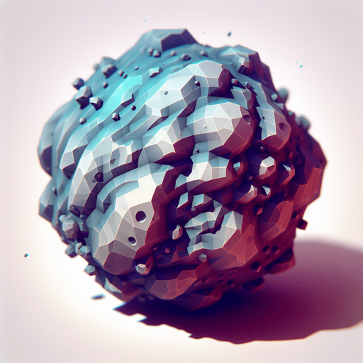 2d interactive and dynamic asteroid images.
Single Game Texture.  In-Game asset.  2d.  Blank background.  High contrast.  No shadows