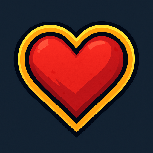 Kalp.
In-Game asset.  High contrast.  No shadows