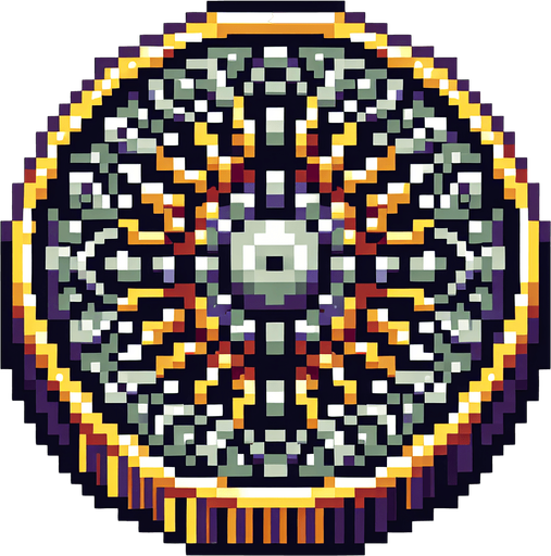 Coin.
Coin, piksel art