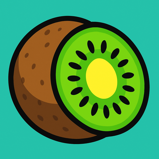 kivi.
In-Game asset.  2d.  High contrast.  No shadows