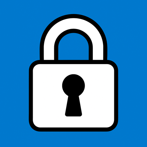 kilit ikonu beyaz.
In-Game asset.  2d.  High contrast.  No shadows