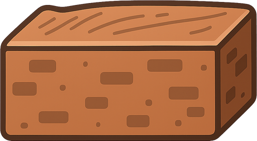 a brick
. No background. Transparent background. Blank background. No shadows. 2d. In-Game asset. flat