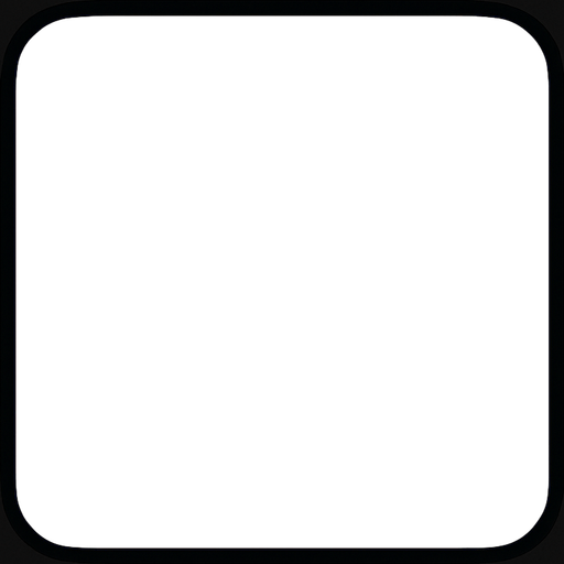 A square.
In-Game asset.  2d.  High contrast.  No shadows