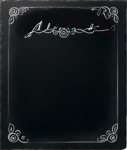 Text "ADEPT ELIXIR" handwritten in white chalk