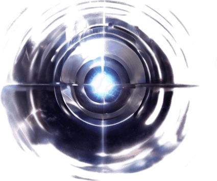 More mystical orb like see-through material
