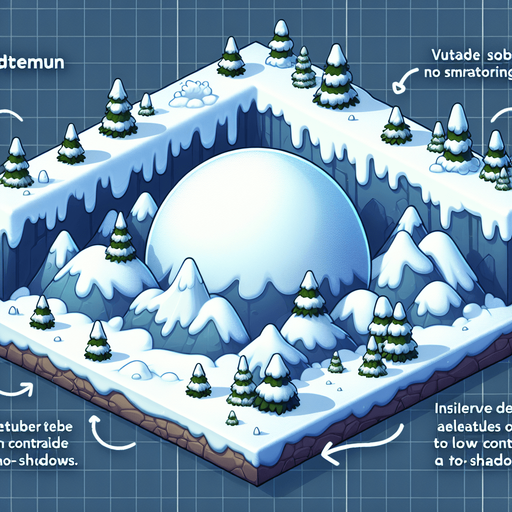 Задний фон из снега. Мультяшный.
Под землей.

Single Game Texture.  In-Game asset.  2d.  Blank background.  High contrast.  No shadows