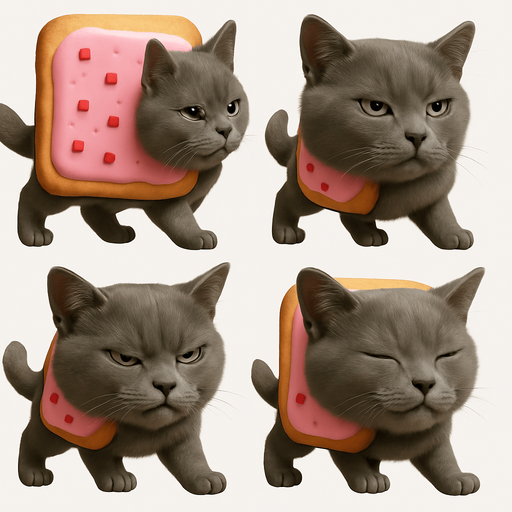 Sprite sheet with different face expressions