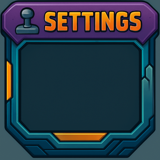 сделать надпись settings вместо upgrade, вместо звездочки джойстик как в авиасимуляторах, вместо срелочки вверх мышка