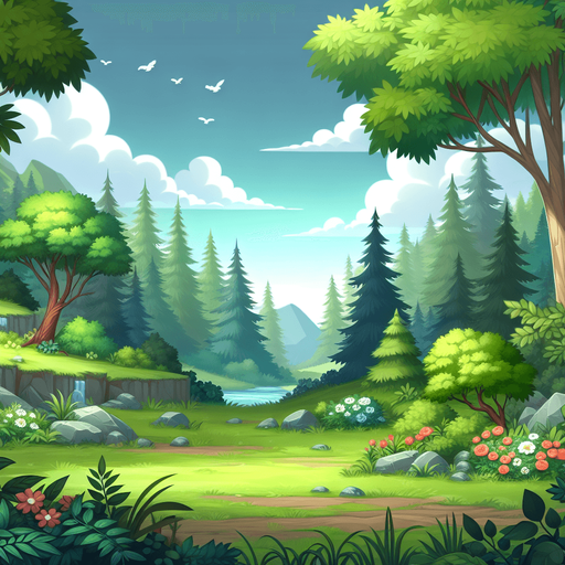 guzel doga guzel arka plan.
Single Game Texture.  In-Game asset.  2d.  Blank background.  High contrast.  No shadows