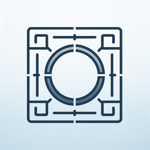 simple interface icon circle outline.
Blank background