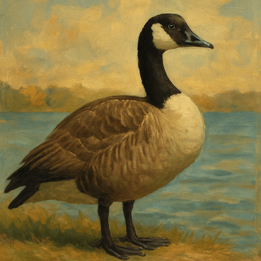 a Canadian Goose  no text on image!