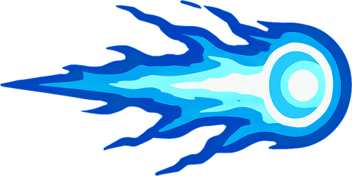 Plasma projectile.
In-Game asset.  2d.  High contrast.  No shadows