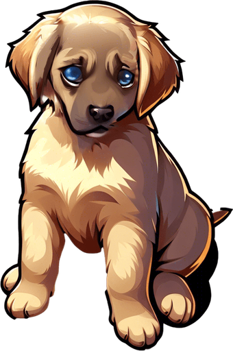 crying puppy. eyes are smaller. crying expression. tears on one eye.