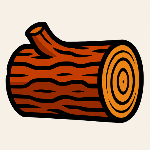Wood.
In-Game asset.  2d.  High contrast.  No shadows