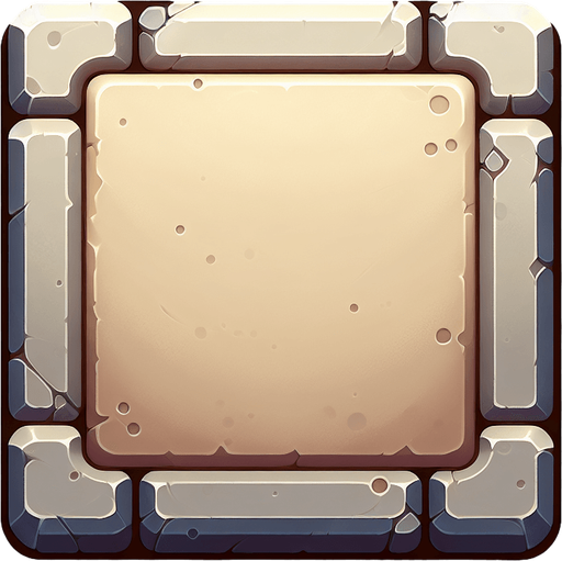 square
\
Single Game Texture. In-Game asset. 2d. Blank background. High contrast. No shadows.