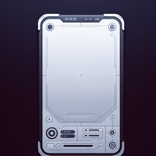 A minimalist and futuristic user interface for a general game, designed for a handheld mobile phone. The screen is dominated by a clean, blank background with a smooth, uniform surface, exuding simplicity and clarity. The layout is ultra-minimalistic, with no visible elements, icons, or text, ensuring a completely distraction-free aesthetic.

The design features a subtle gradient or soft texture across the background to suggest depth while maintaining an overall empty and spacious appearance. The edges of the interface are clean and sharp, framing the blank canvas without any clutter. This design embodies a modern, functional aesthetic, perfectly suited as a versatile base for any interactive or game-focused UI..
Single Game Texture. In-Game asset. 2d. Blank background. High contrast. No shadows.