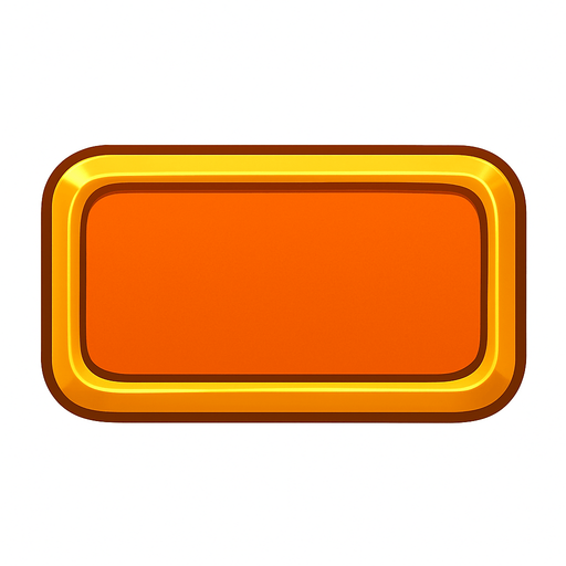 only empty button.
In-Game asset.  2d.  High contrast.  No shadows